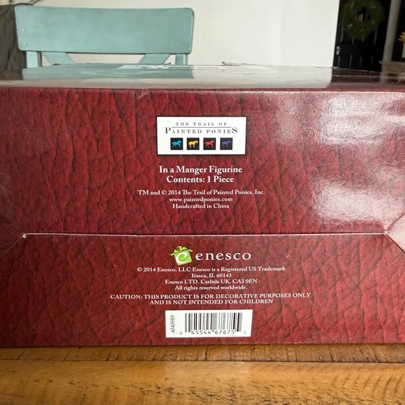 The Trail Of Painted Ponies In A Manger RETIRED Christmas Collectible - Picture 9 of 12